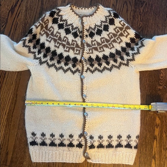 Vintage Hilda Ltd Icelandic Lopeyasa Wool Sweater Men’s XL - Picture 6 of 13